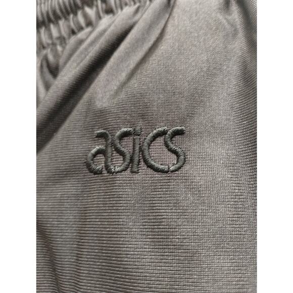 Vintage Asics Men's Size Large Black Gore-Tex Pull-On Athletic Nylon Track Pants - Picture 3 of 8